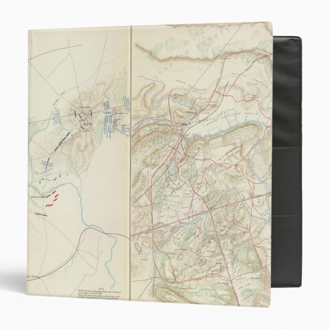 Bull Run, Manassas Binder (Front/Inside)