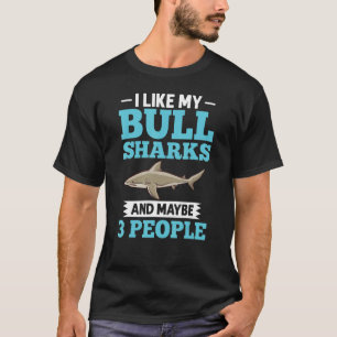 Bull Shark Teeth Animal  Ocean 2 T-Shirt