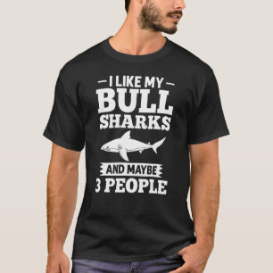 Bull Shark Teeth Animal   Ocean T-Shirt