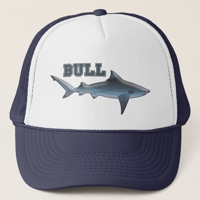 Bull Shark Trucker Hat (Front)