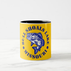 Bull Shoals Lake,Missouri Two-Tone Coffee Mug