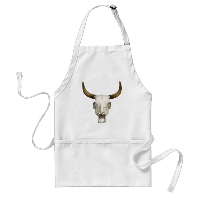 Bull Skull Apron (Front)