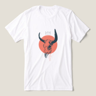 Bull skull T-Shirt Tri-Blend Shirt