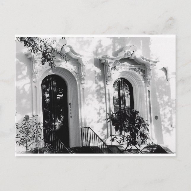 Bull Street Charleston Postcard (Front)