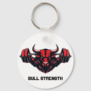 Bull Strength Keychain