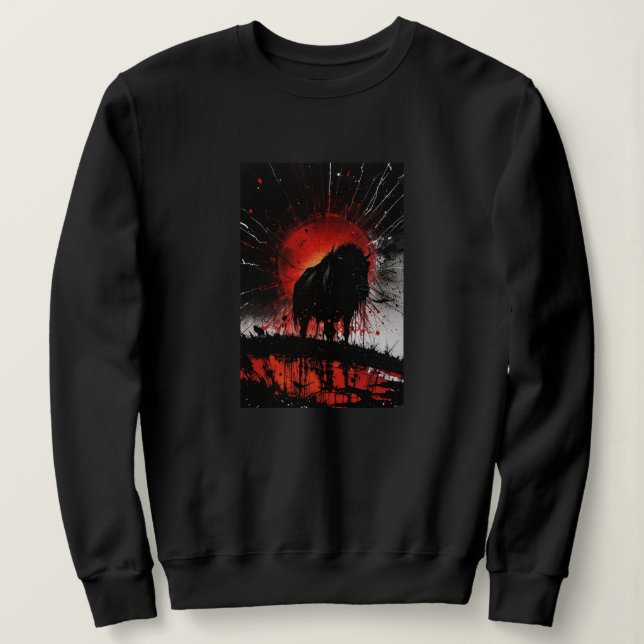 Bull Sweatshirt (Design Front)