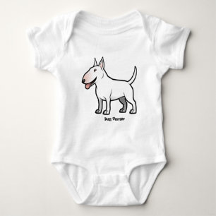Bull Terrier Baby Bodysuit