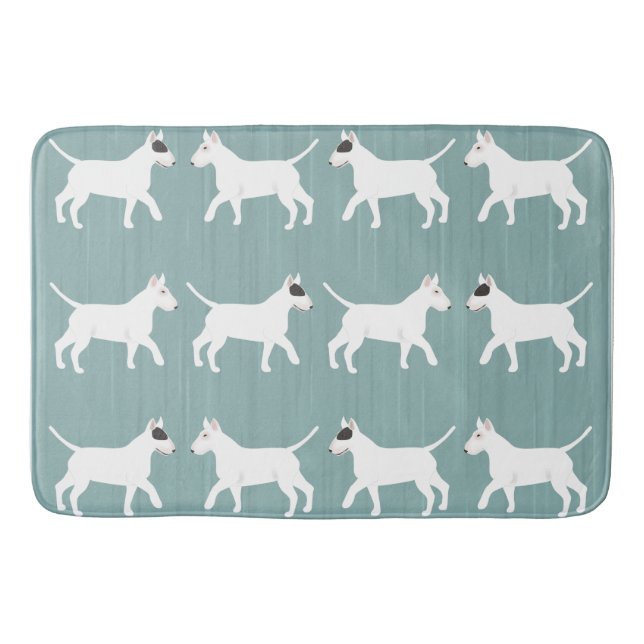 Bull Terrier Bathmat (Front)