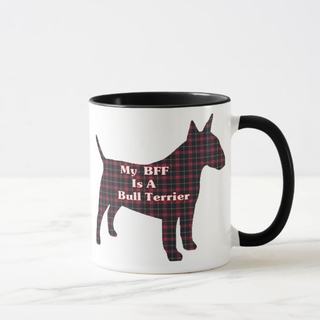 Bull Terrier BFF Mug (Droite)