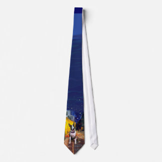 Bull Terrier (brindle) - Terrace Cafe Tie