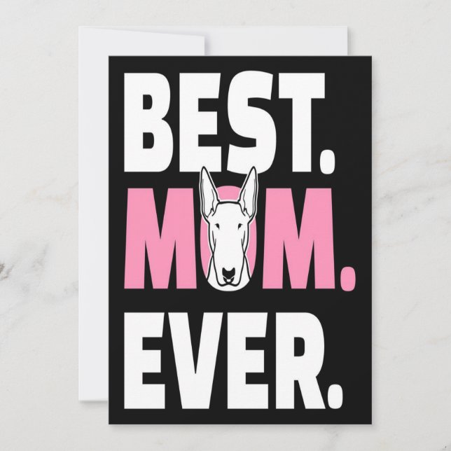 Bull terrier |bull terrier mom |Dog,pet lover gift (Front)