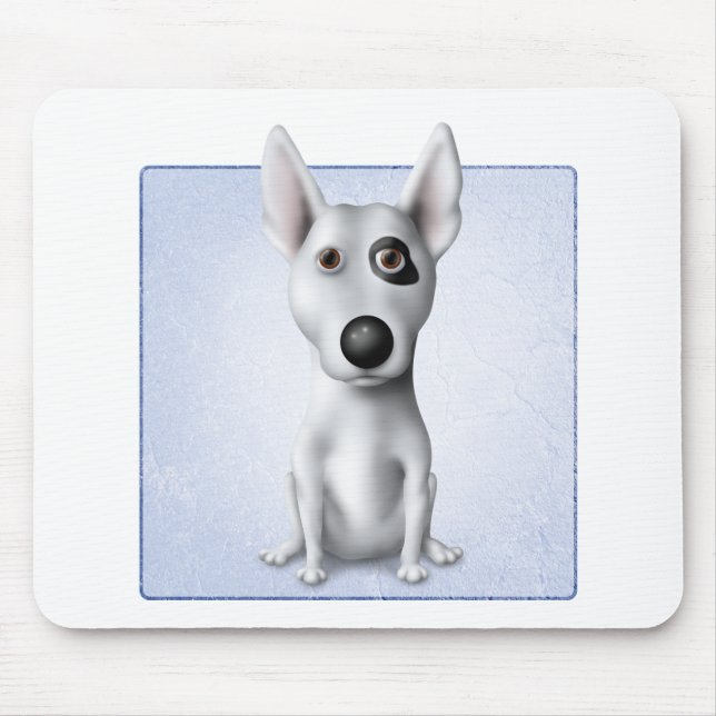 Bull Terrier BULLT1 Mouse Pad (Front)