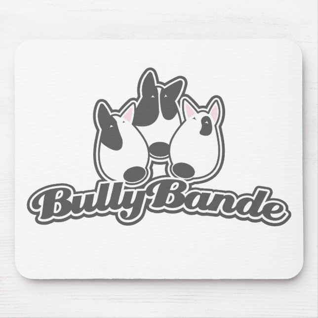 Bull Terrier - Bully Bande Mouse Pad (Front)