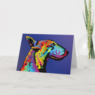 Bull Terrier Card