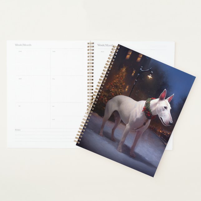 Bull Terrier Christmas Festive Season Planner (Display)