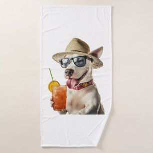 Bull Terrier Copy Bath Towel