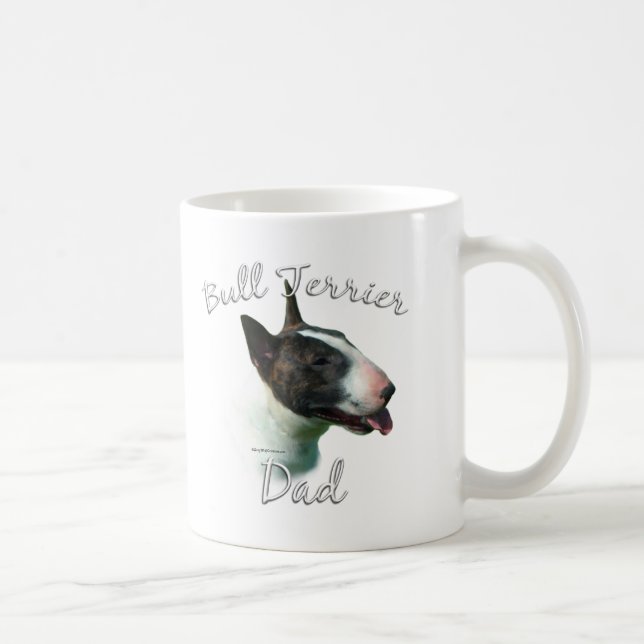 Bull Terrier Dad 2 Coffee Mug (Right)