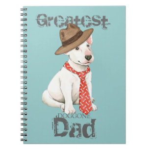 Bull Terrier Dad Notebook