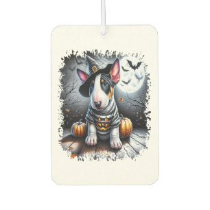 Bull Terrier Dog Halloween Air Freshener