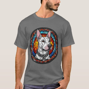 Bull Terrier Dog Portrait For Dog Lovers Gift T-Shirt