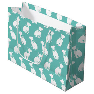 Bull Terrier Dog Puppy Large Gift Bag