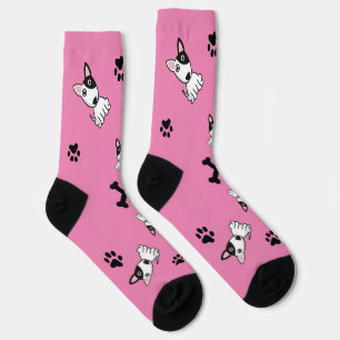 Bull terrier dog women's socks