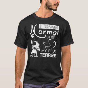Bull Terrier gift t-shirt for dog lovers