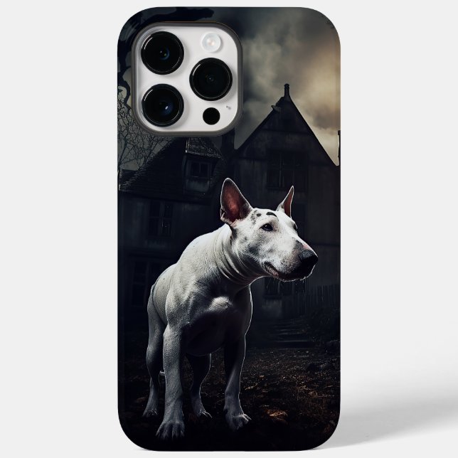 Bull Terrier Halloween Scary Case-Mate iPhone Case (Back)