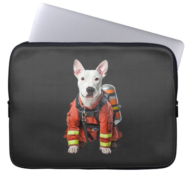 Bull Terrier Laptop Sleeve (Front)
