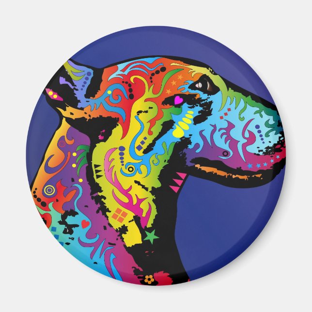 Bull Terrier Magnet (Front)