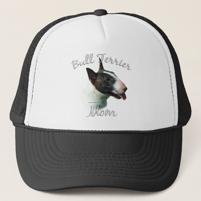 Bull Terrier Mom 2 Trucker Hat (Front)