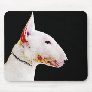 Bull terrier mousepad