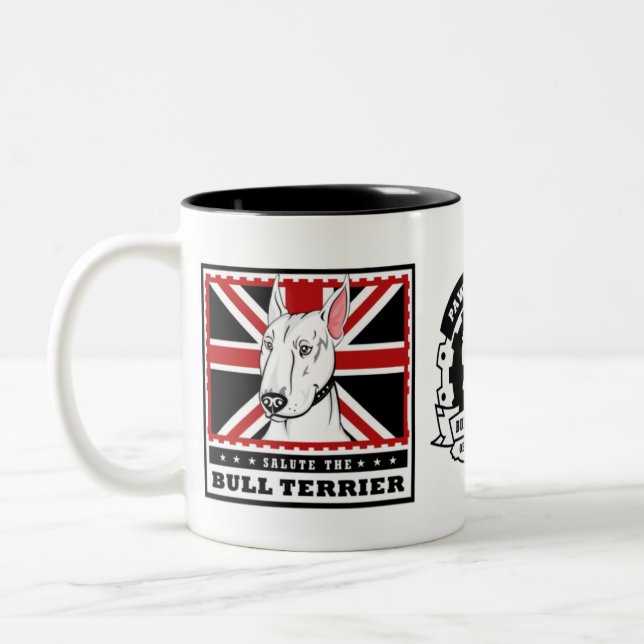 Bull Terrier  Mug (Left)