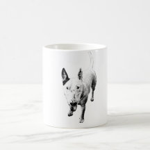 Bull Terrier Mug – Soulful Grit, Front and Centre