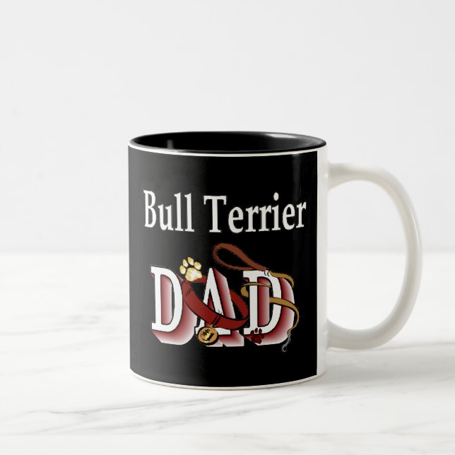 Bull Terrier Papa Mug (Droit)