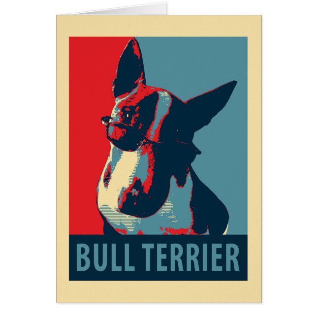 Bull Terrier Parodie politique (Devant)
