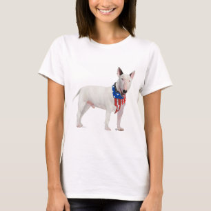Bull Terrier Patriotic T-Shirt