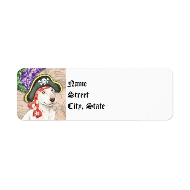 Bull Terrier Pirate (Devant)