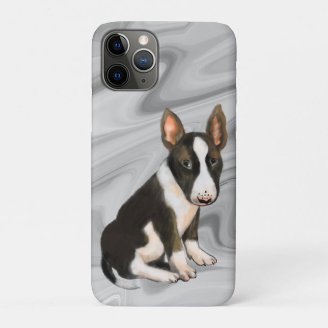  bull terrier puppy Case-Mate iPhone case (Back)