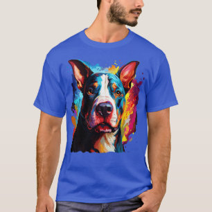 Bull Terrier Rainbow T-Shirt