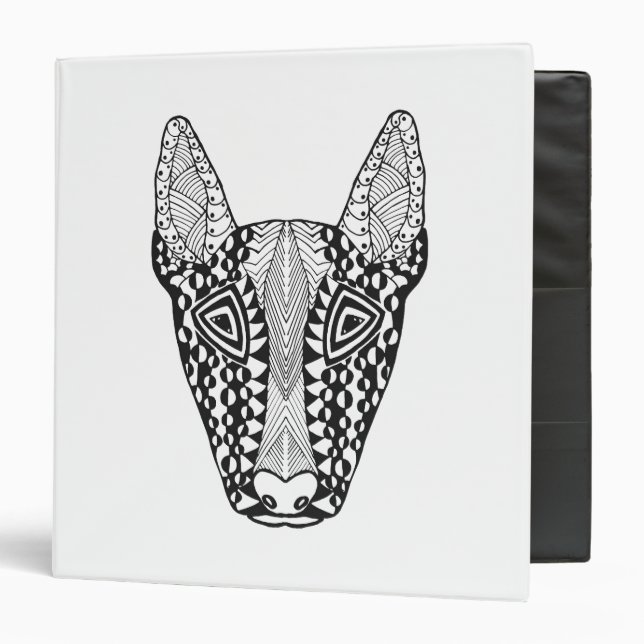 Bull Terrier Sketch Binder (Front/Inside)