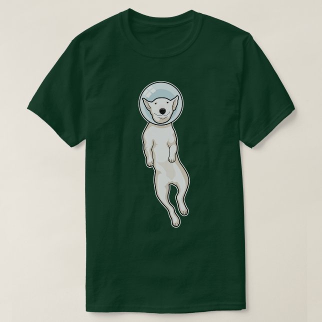 Bull Terrier Space T-Shirt (Design Front)