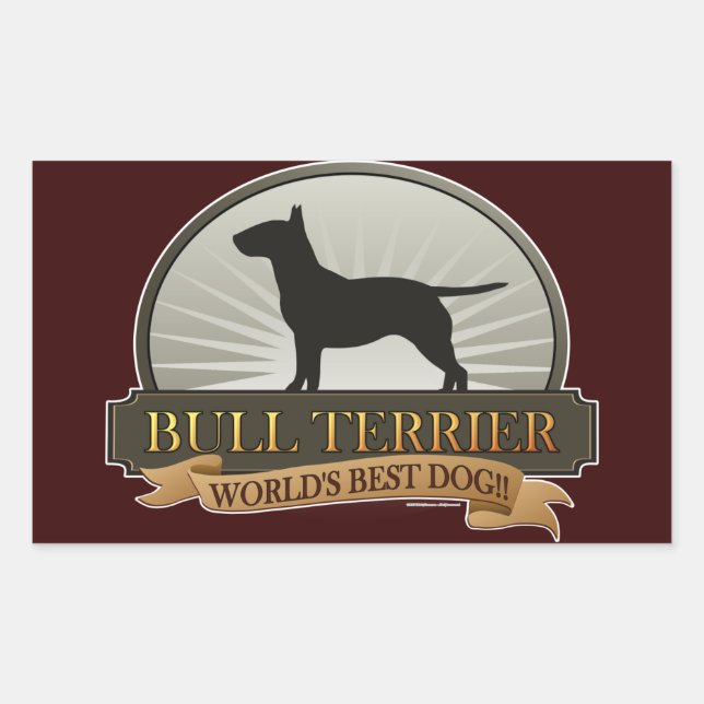 Bull Terrier Sticker (Front)