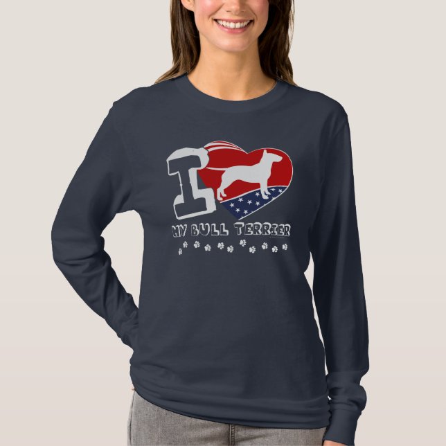 Bull Terrier T-Shirt (Front)