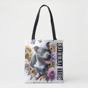 Bull Terrier Tote Bag