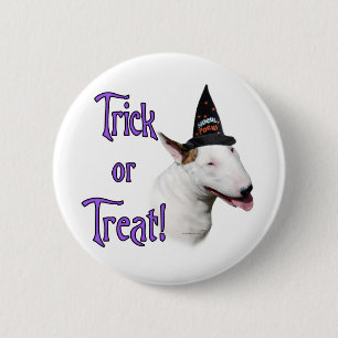 Bull Terrier Trick 2 Inch Round Button
