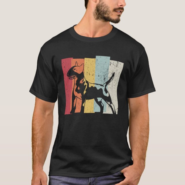 Bull terrier walk T-Shirt (Front)