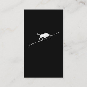 Bull Trend Stock Market Trading Trader Investor Business Card