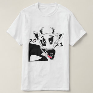 Bull, year of the bull, 2021, funny bull T-Shirt