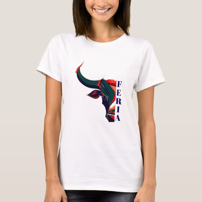 bull - zodiac sign T-shirt (Front)